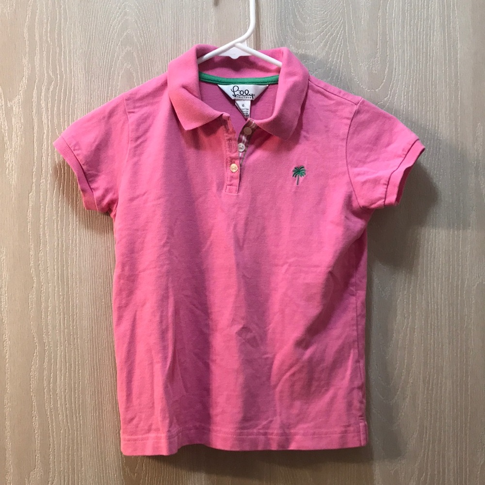 Pink lily Pulitzer polo